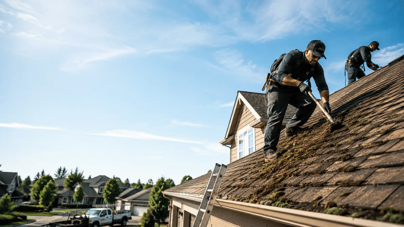 Roof Moss Removal in Maggie Valley, NC near me
